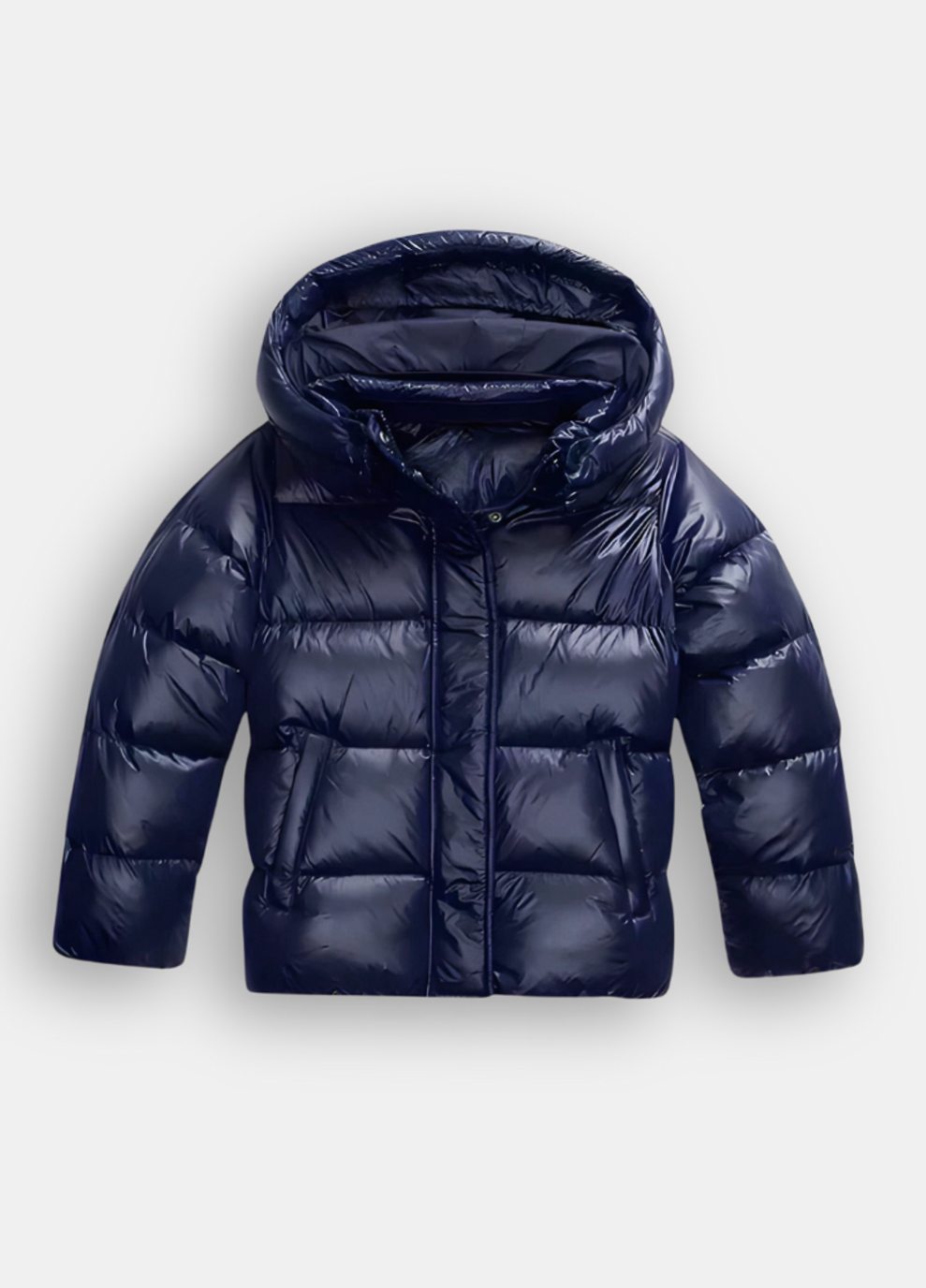 Madison | Women's Glossy Hooded Loose-Fit Quilted Jacket