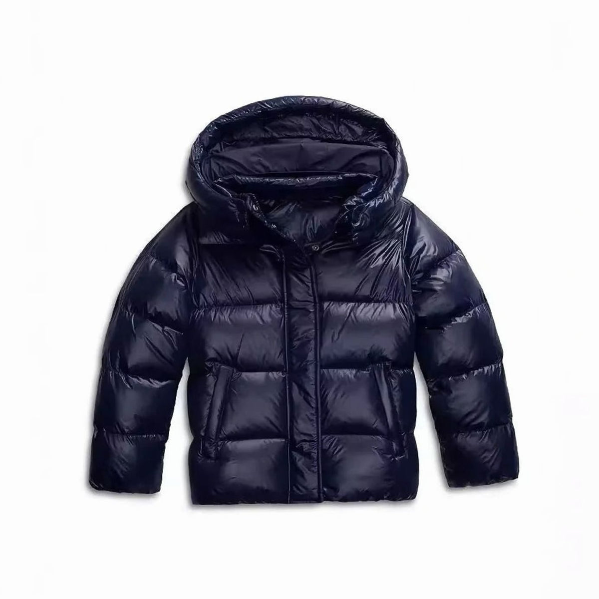 Olivia | Women's Winter Coat Cropped Hooded Windproof Puffer Jacket