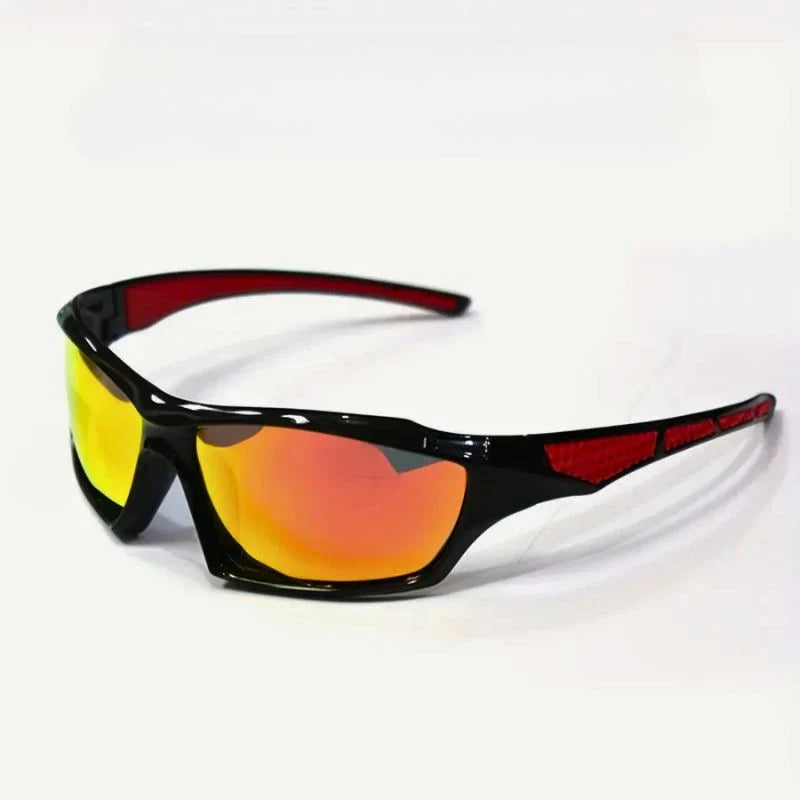 Polarized Sport Sunglasses Wraparound Mirrored UV400