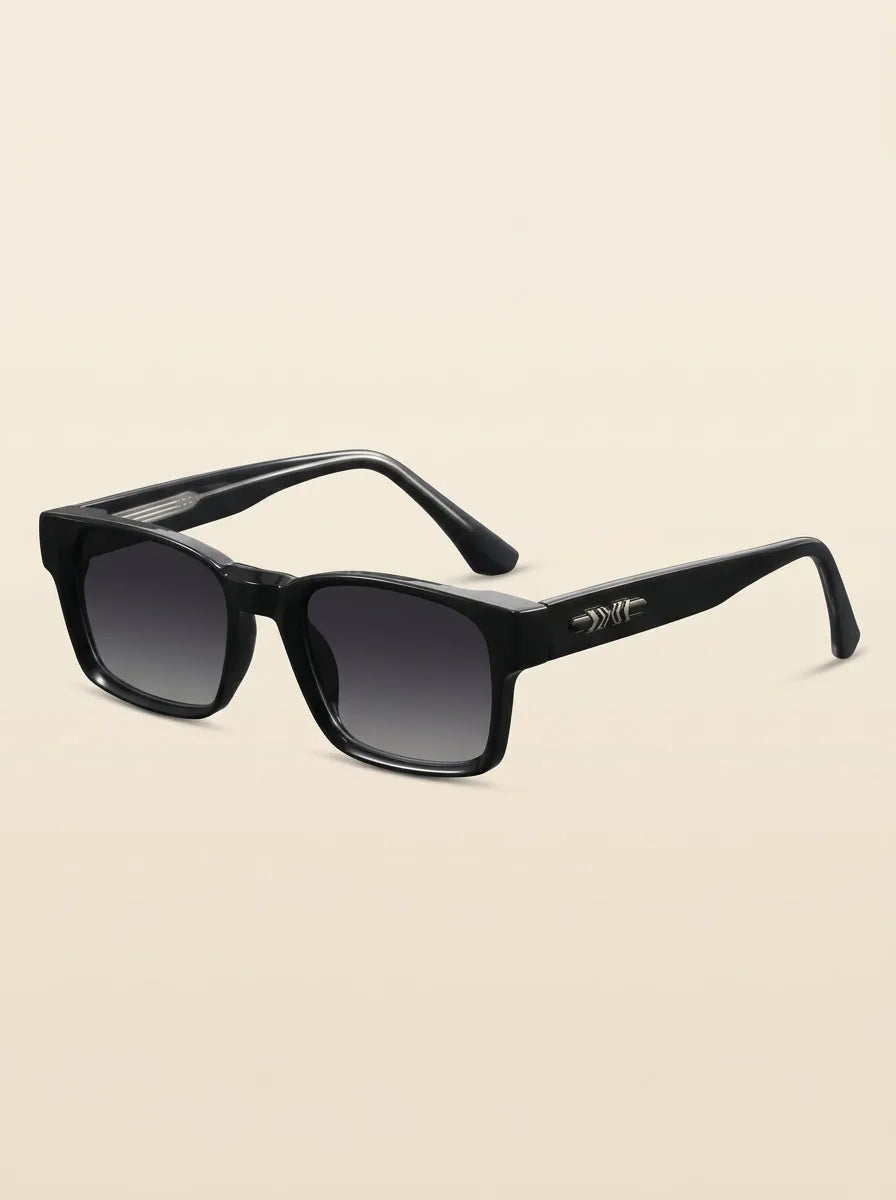 HERITAGE Sunglasses – Vintage Square Frame, UV400 Protection