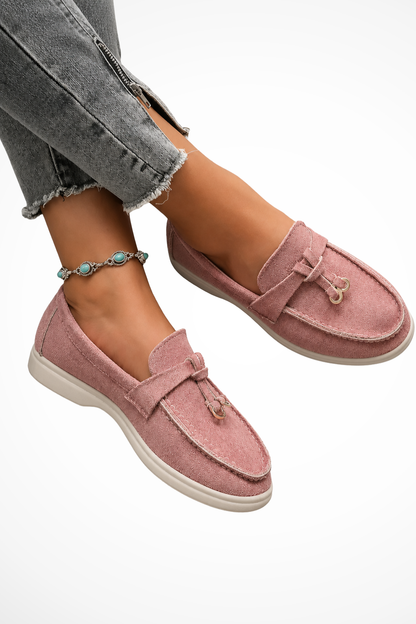 Women's Suede Old Money Orthopedic Loafers