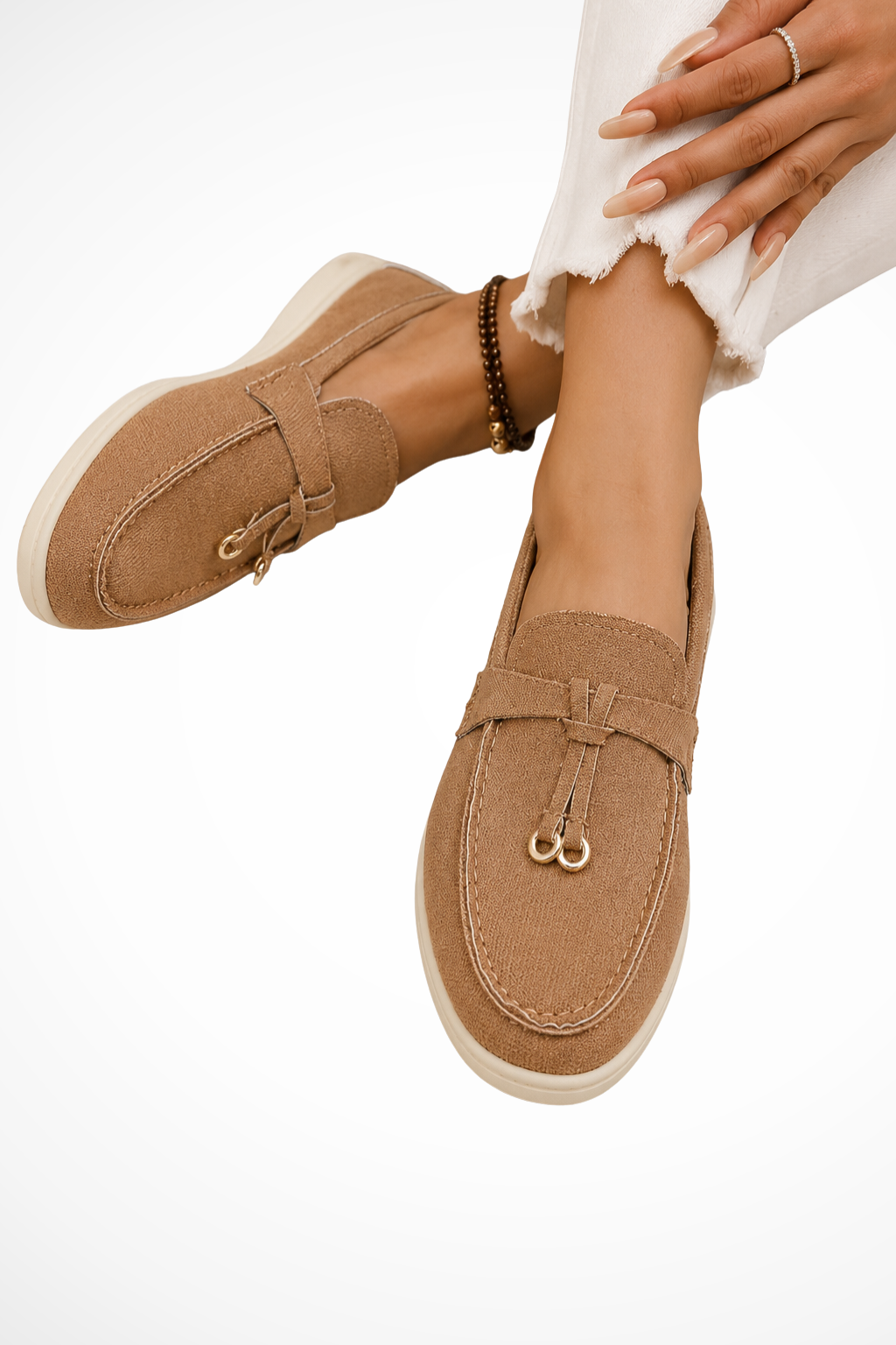 Women's Suede Old Money Orthopedic Loafers
