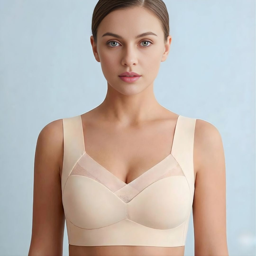 Women¡¯s Crossover Nursing Bra Wireless Maternity Bralette
