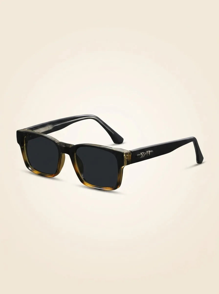 HERITAGE Sunglasses – Vintage Square Frame, UV400 Protection