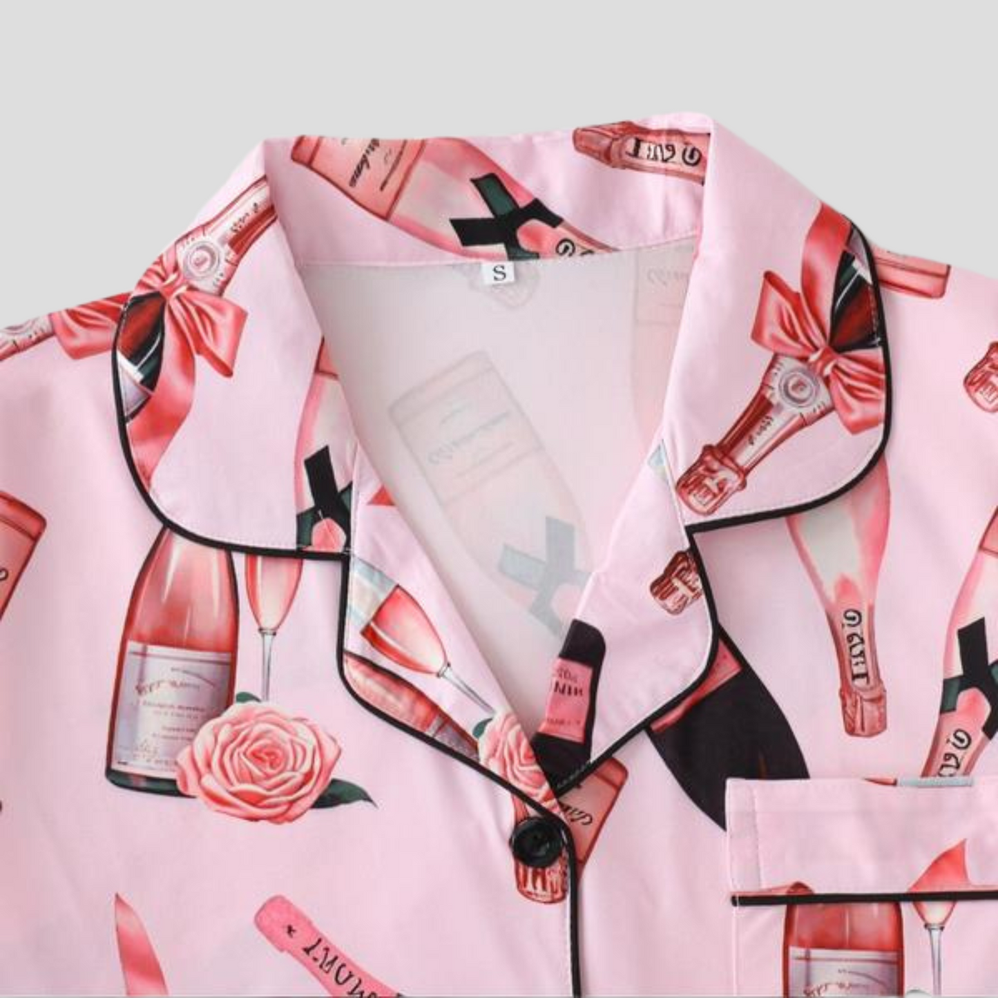 Ceylan Women’s Pajama Set Silky Short Loungewear