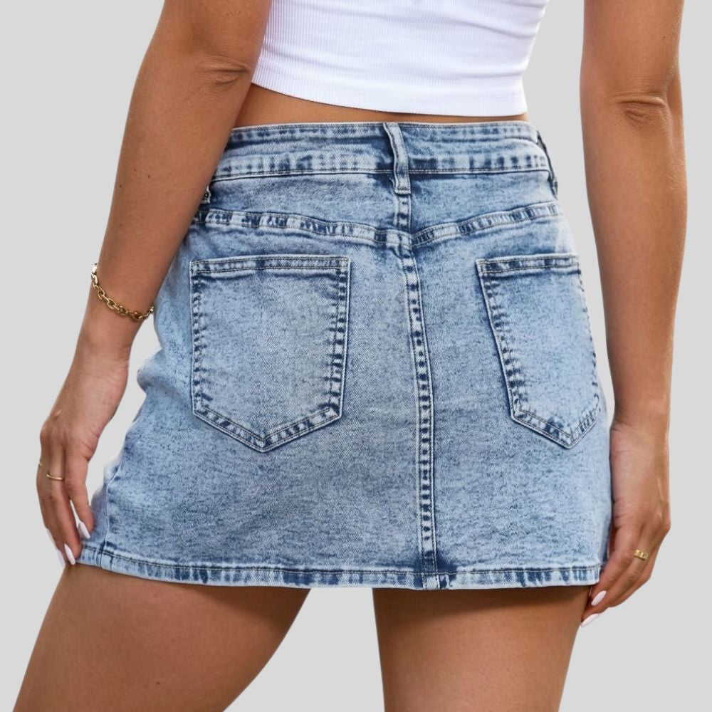 Women¡¯s Skort with Built-in Compression Shorts and High-Waisted Tummy Control