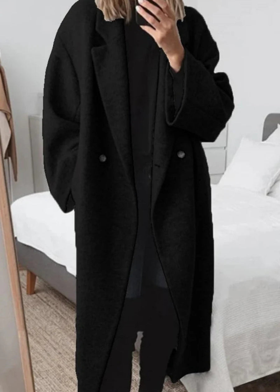 Ceylan Women’s Wool-Blend Oversized Maxi Coat