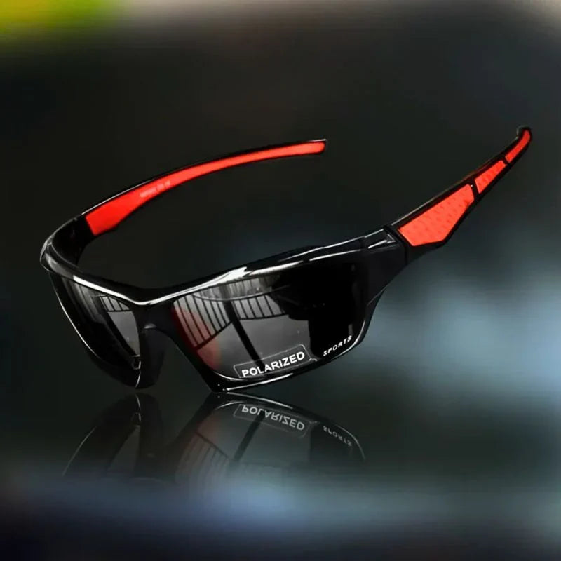 Polarized Sport Sunglasses Wraparound Mirrored UV400