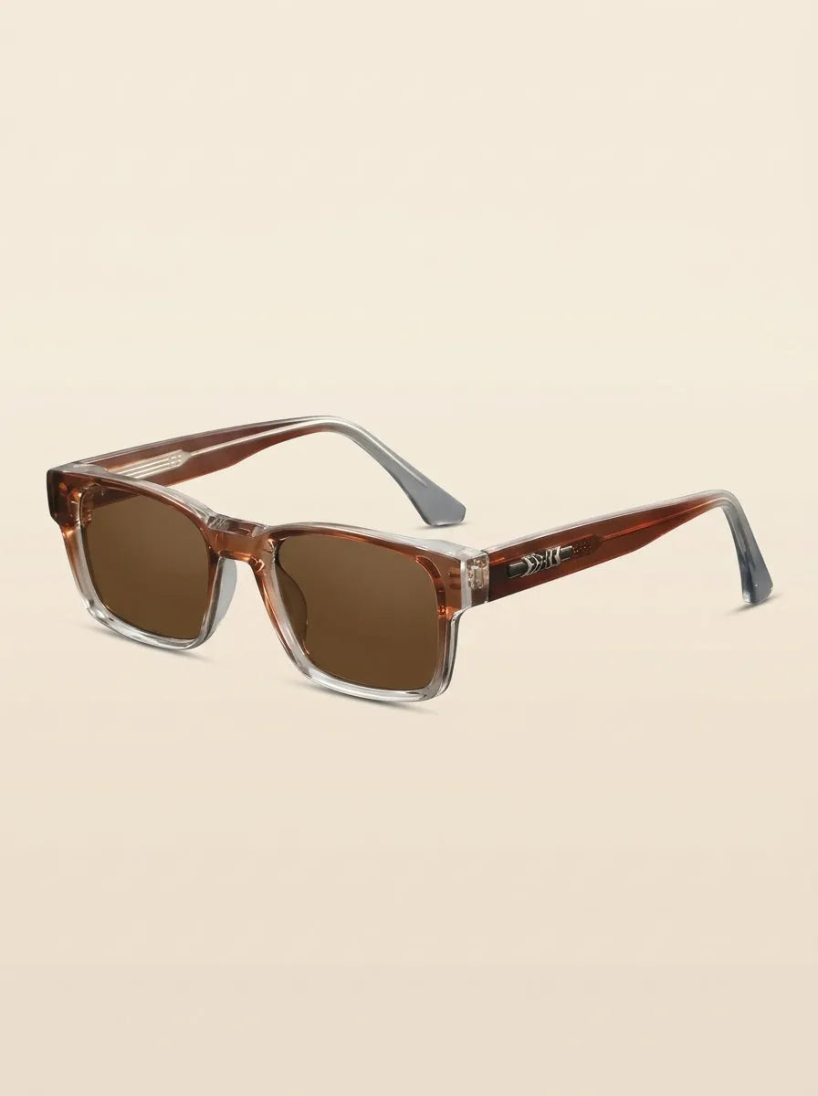 HERITAGE Sunglasses – Vintage Square Frame, UV400 Protection