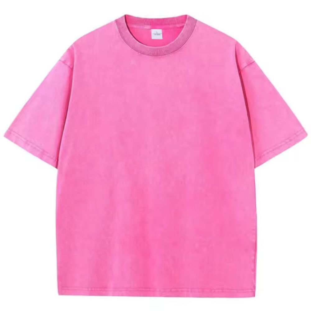 Unisex Boxy Acid Wash Tee 3-Pack Premium Heavyweight Oversized Essential