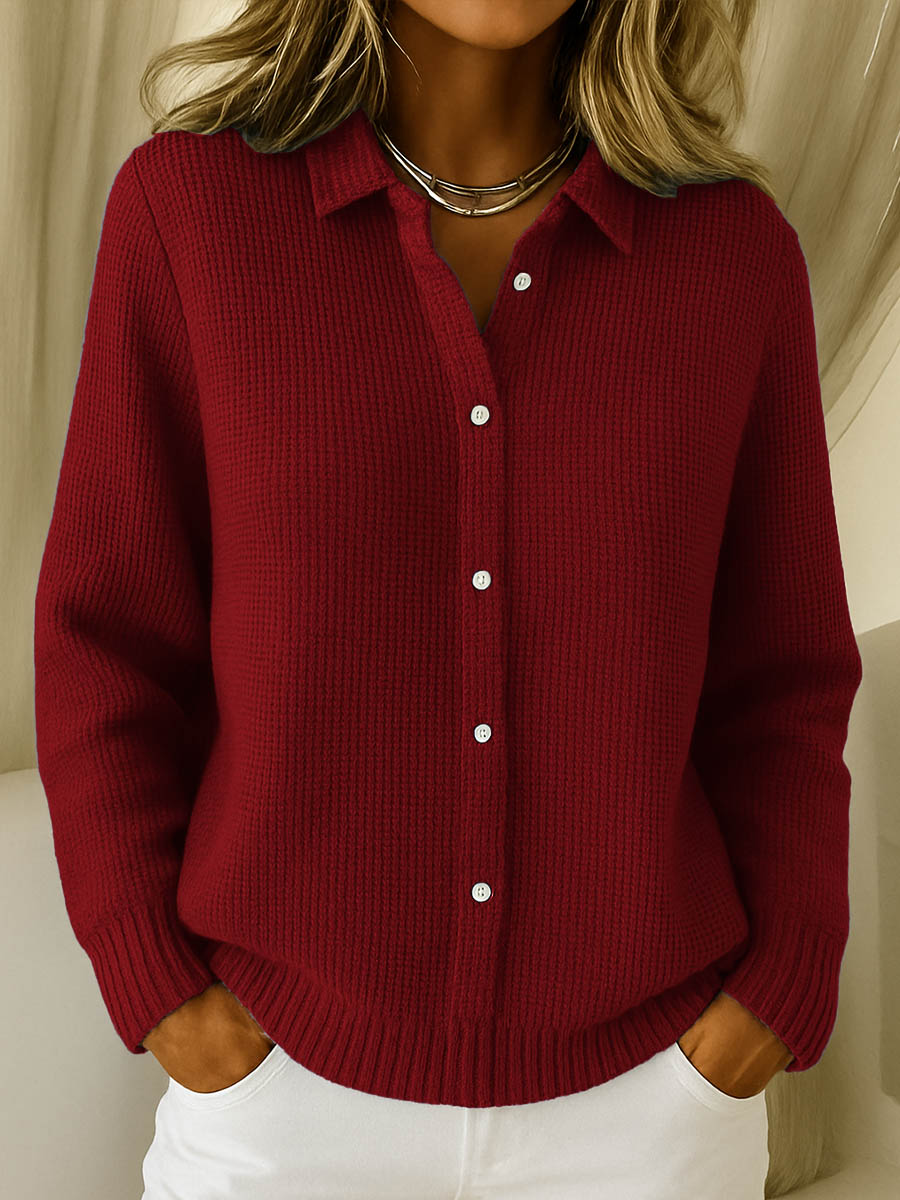 Women's Button-Up Knit Cardigan