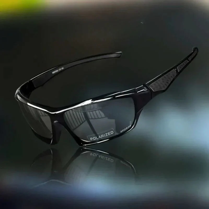 Polarized Sport Sunglasses Wraparound Mirrored UV400