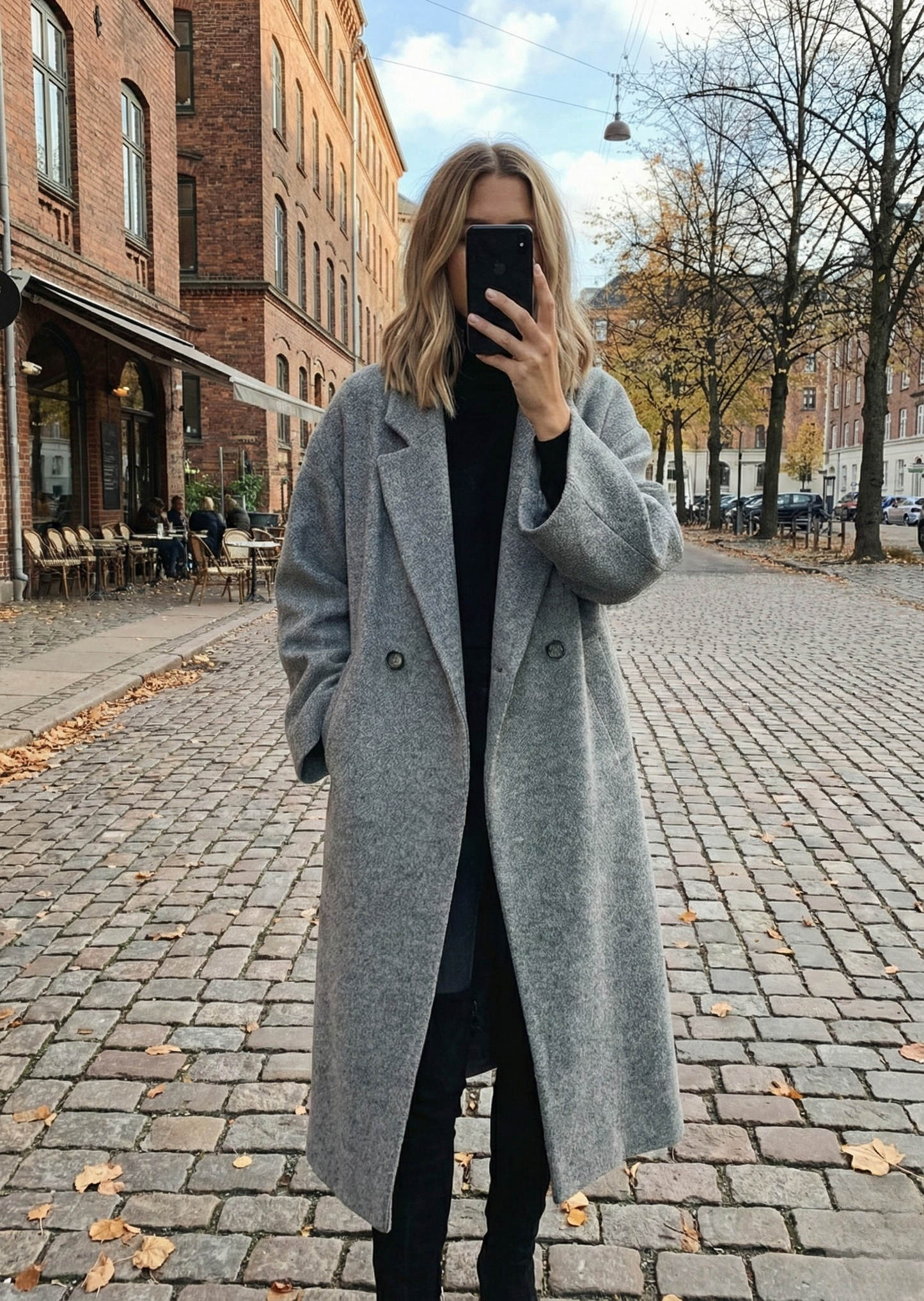 Ceylan Women’s Wool-Blend Oversized Maxi Coat