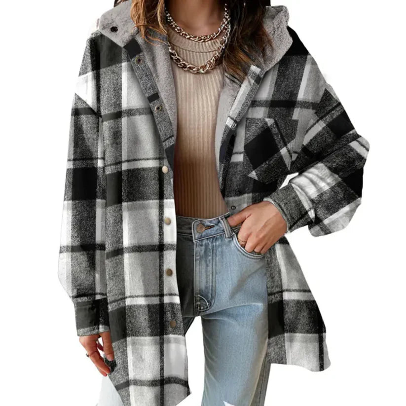 Ceylan® Teddy Bear Cozy Flannel Jacket