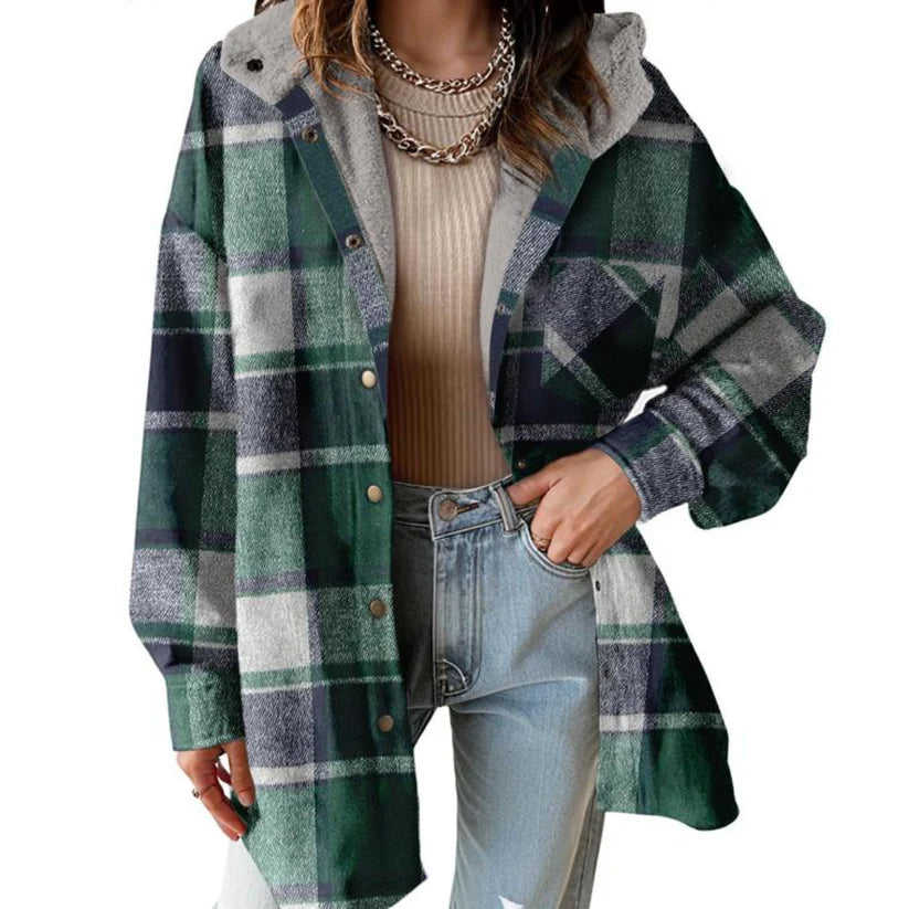 Ceylan® Teddy Bear Cozy Flannel Jacket