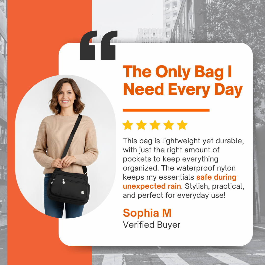 Ceylan® Roomy Crossbody Bag