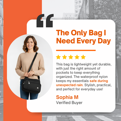 Ceylan® Roomy Crossbody Bag