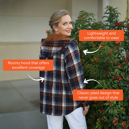 Ceylan® Plaid Fleece Lined Jacket