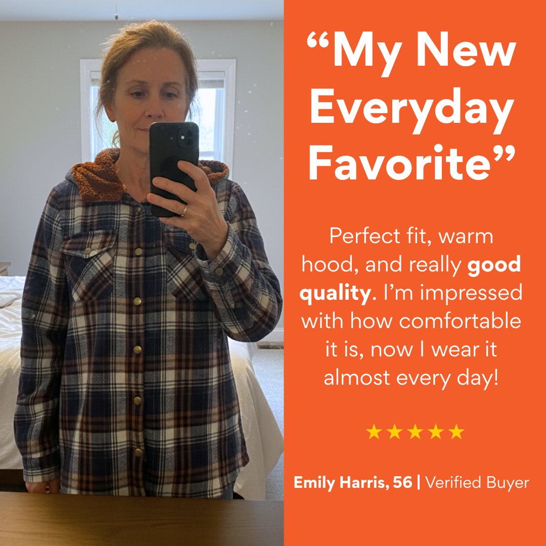 Ceylan® Plaid Fleece Lined Jacket