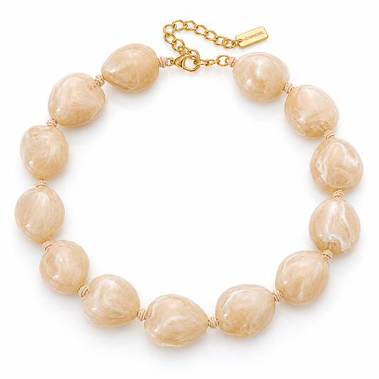 Women's Chunky Bead Chain Necklace