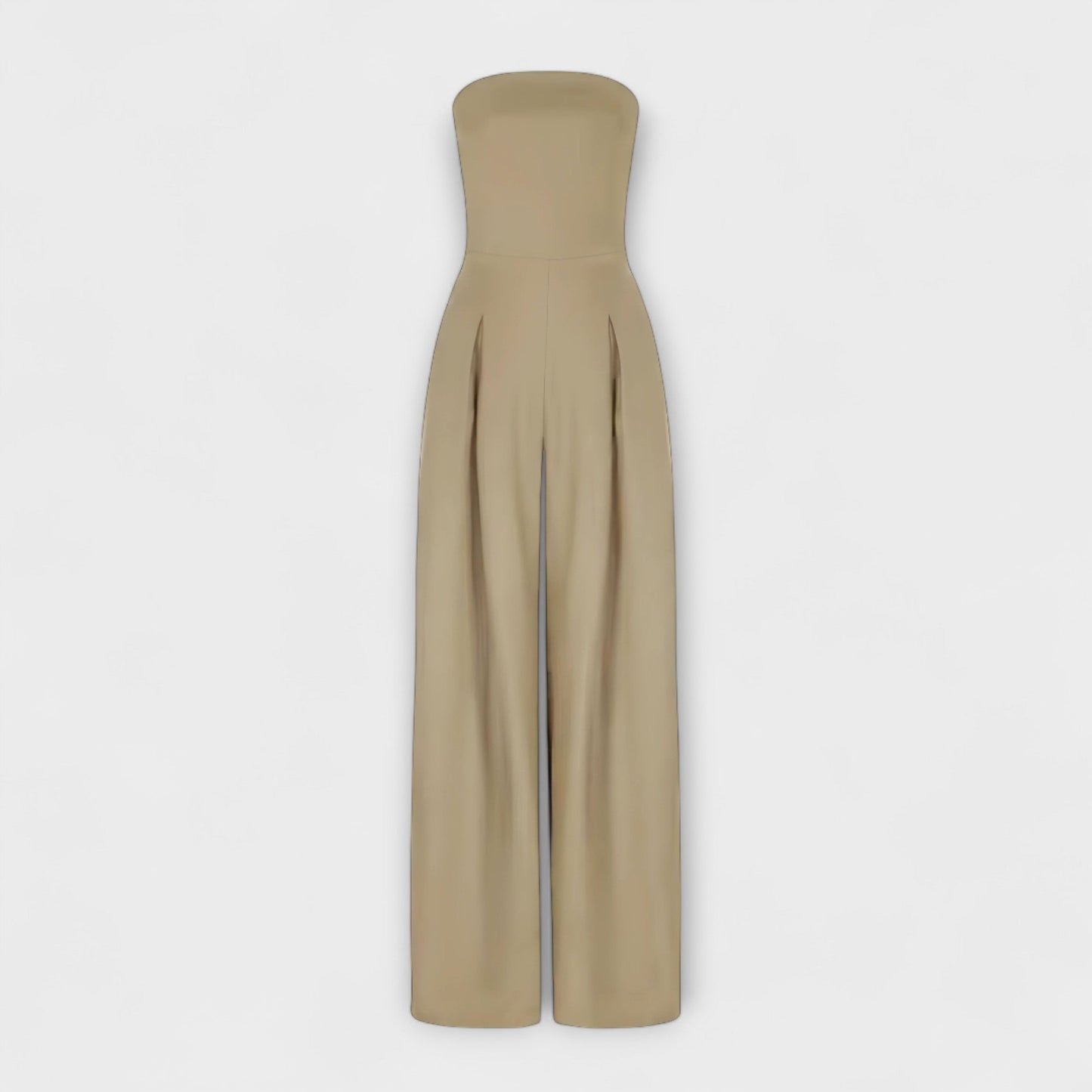 Women's Strapless Wide-Leg Jumpsuit for Elevated Evening Style