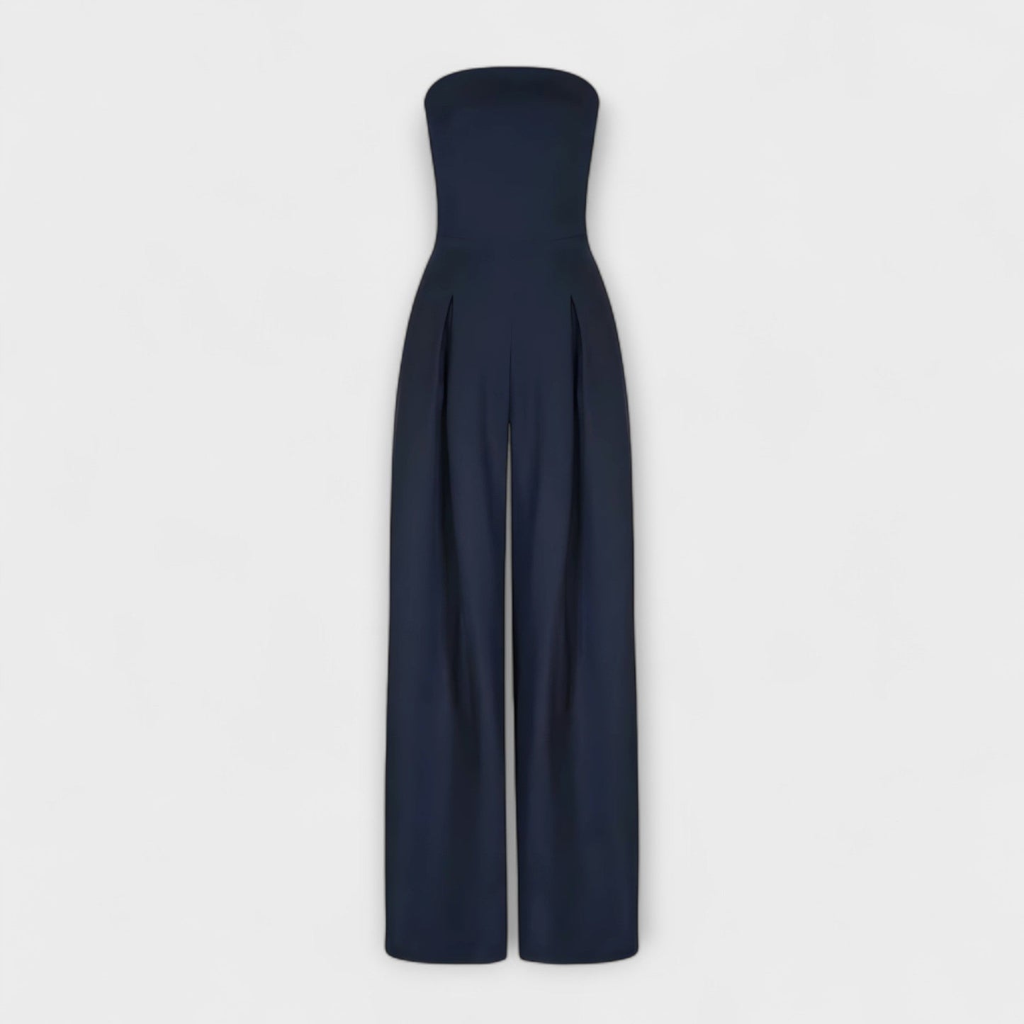 Women's Strapless Wide-Leg Jumpsuit for Elevated Evening Style