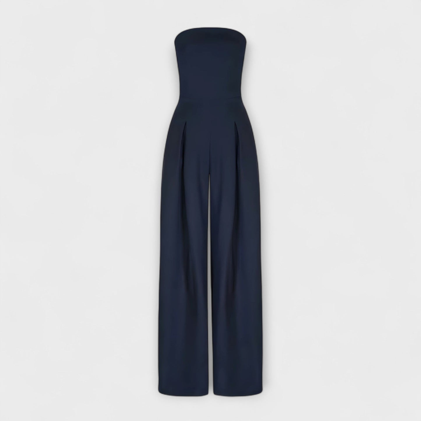Women's Strapless Wide-Leg Jumpsuit for Elevated Evening Style