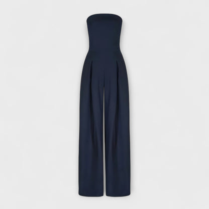 Women's Strapless Wide-Leg Jumpsuit for Elevated Evening Style