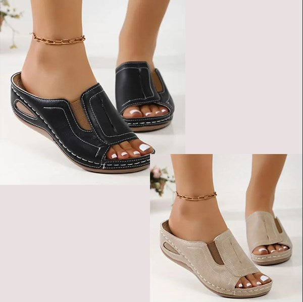 Women¡¯s Orthopedic Slip-On Sandals with Arch Support