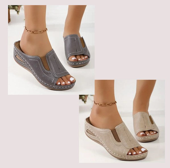 Women¡¯s Orthopedic Slip-On Sandals with Arch Support