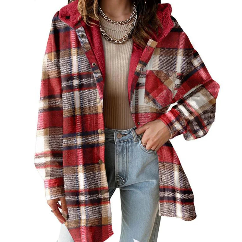 Ceylan® Teddy Bear Cozy Flannel Jacket