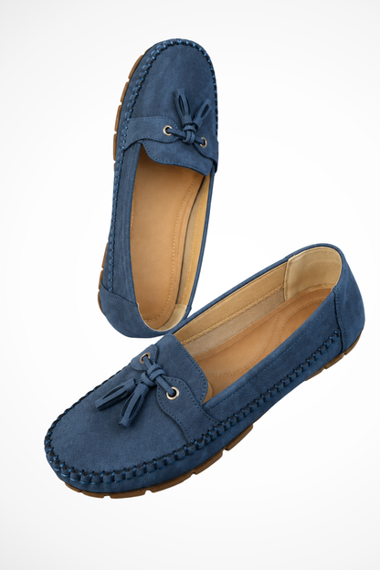 Women's Orthopedic Tassel Suede Loafers