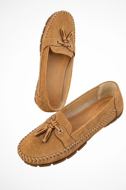 Women's Orthopedic Tassel Suede Loafers