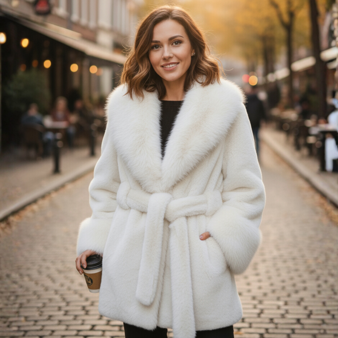 Ceylan® Leopard Fur Coat