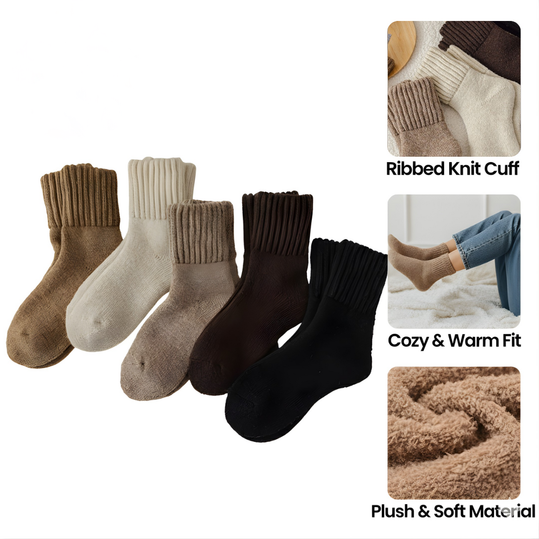 Ceylan  Cozy Mid Calf Socks