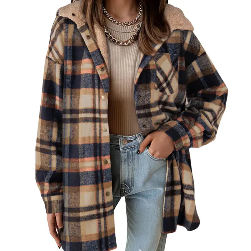 Ceylan® Teddy Bear Cozy Flannel Jacket