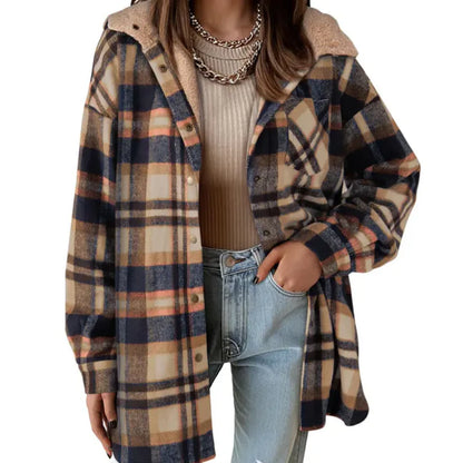 Ceylan® Teddy Bear Cozy Flannel Jacket