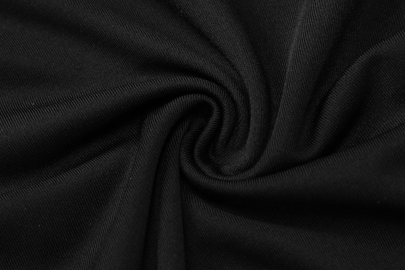 Women’s Bodycon Maxi Dress with Contrast Binding and Bow Detail