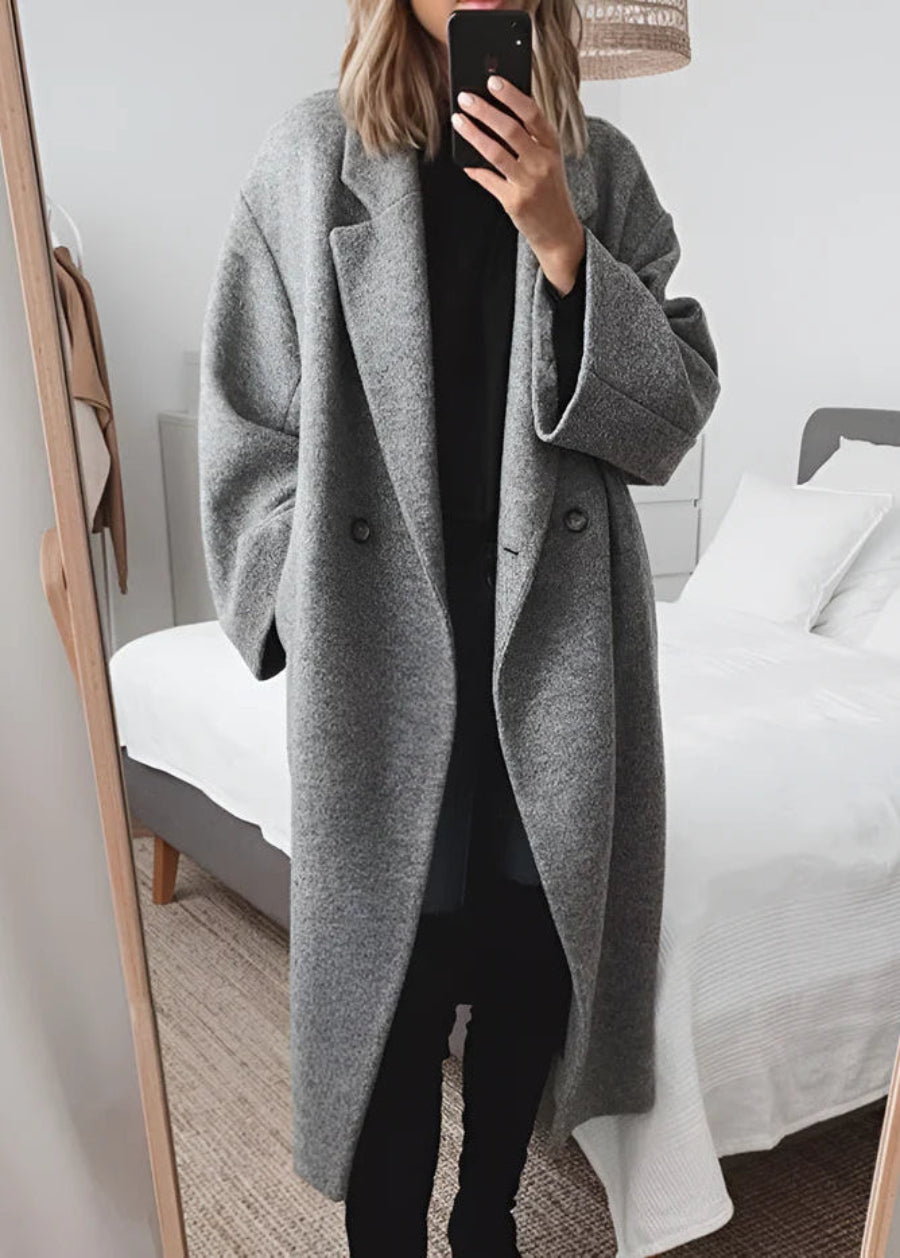 Ceylan Women’s Wool-Blend Oversized Maxi Coat