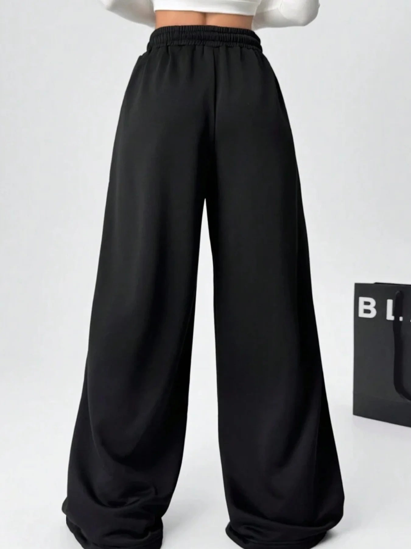 Ceylan Women's Fleece Wide-Leg Sweatpants | Ultimate Comfort