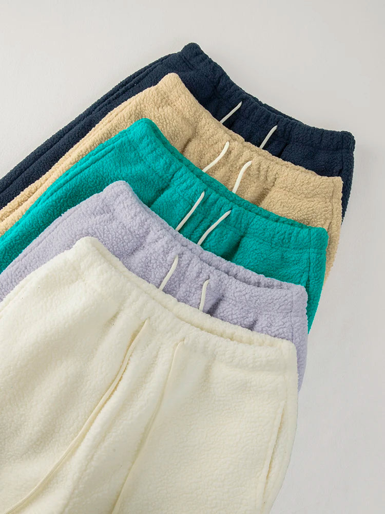 Ceylan Women¡¯s Wide Leg Fleece Blanket Pants Loungewear Trousers
