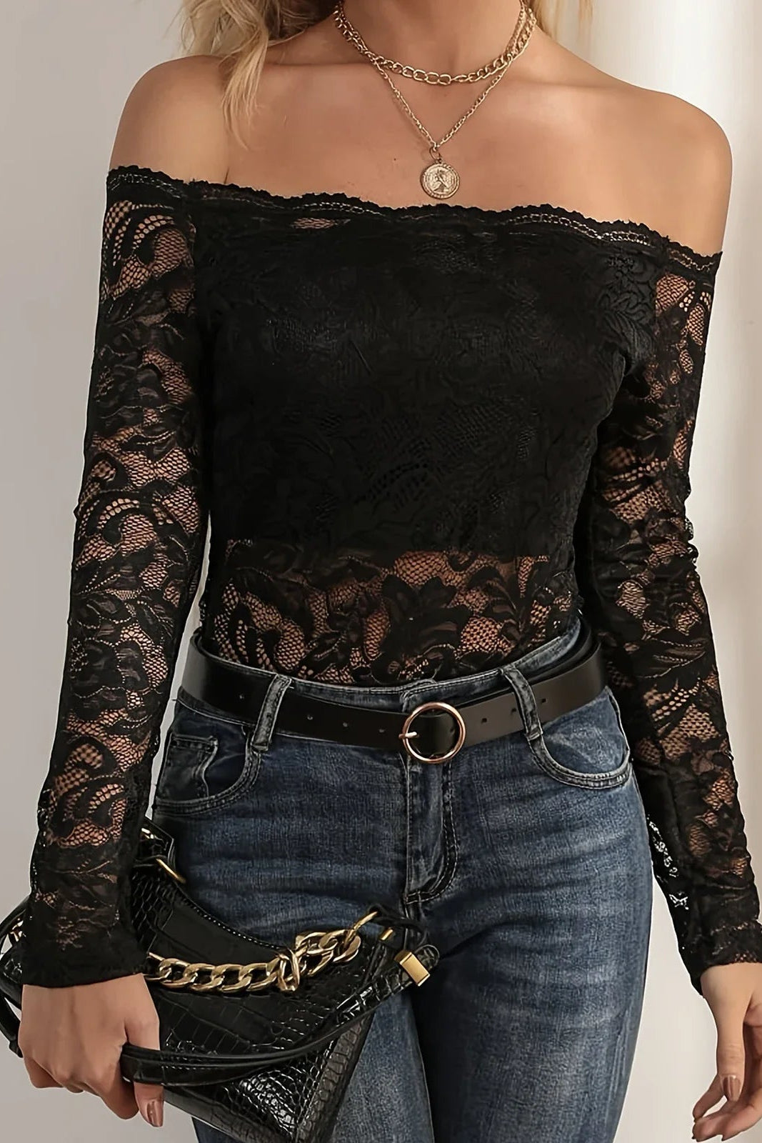 Ceylan Women’s Ribbed Knit Long Sleeve Midi Sweater Dress