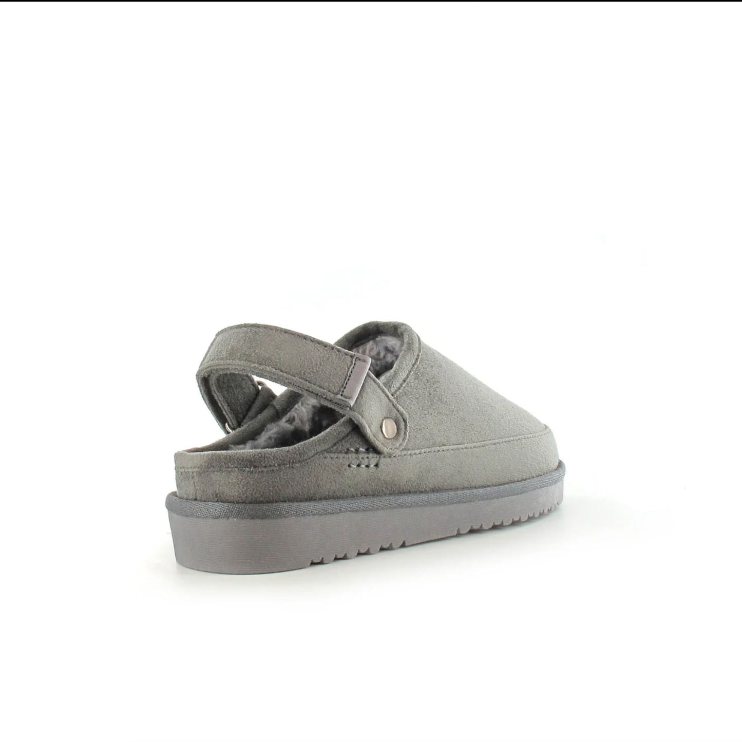 Ceylan Women's Memory Foam Faux Fur Ankle Strap Slippers