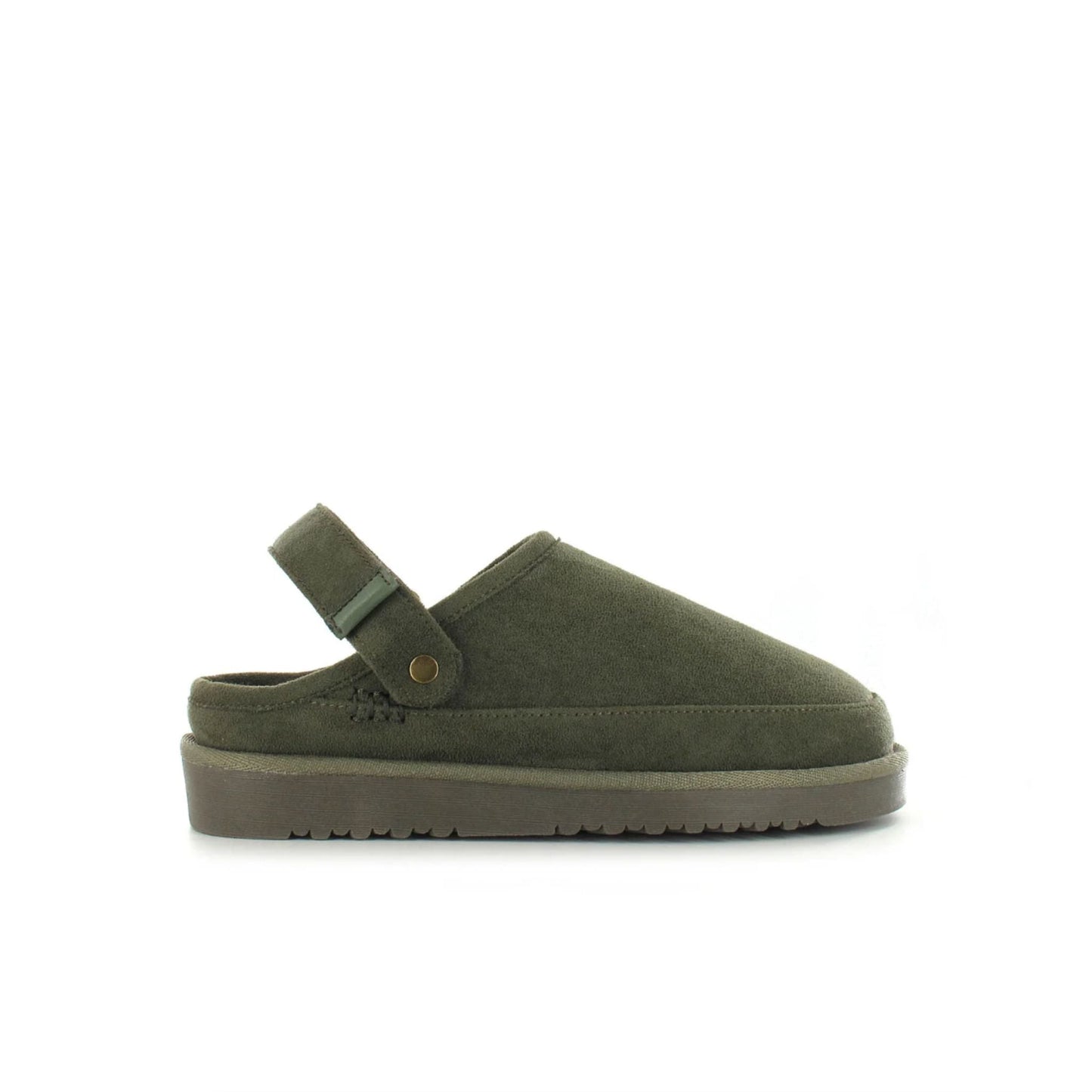 Ceylan Women's Memory Foam Faux Fur Ankle Strap Slippers