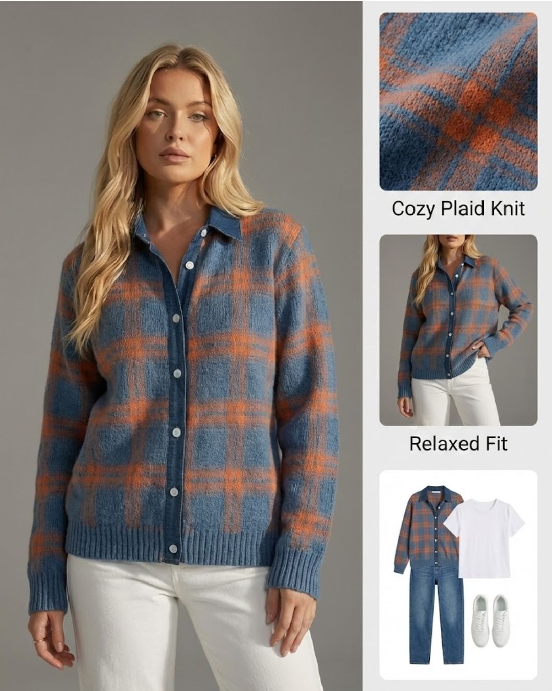 Ceylan Women’s High Neck Knit Two Piece Set Elegant Fit