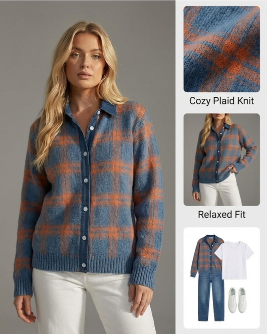 Ceylan Women’s High Neck Knit Two Piece Set Elegant Fit