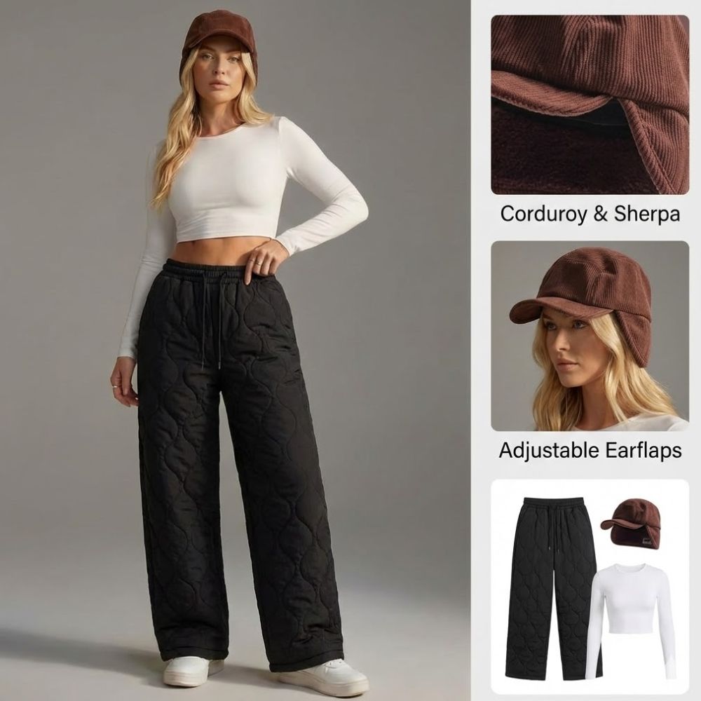 Ceylan Women’s Corduroy Baseball Cap Adjustable Dad Hat