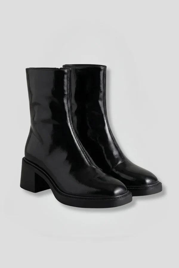 Women's Ankle Boots with Side Zipper Closure for Fall