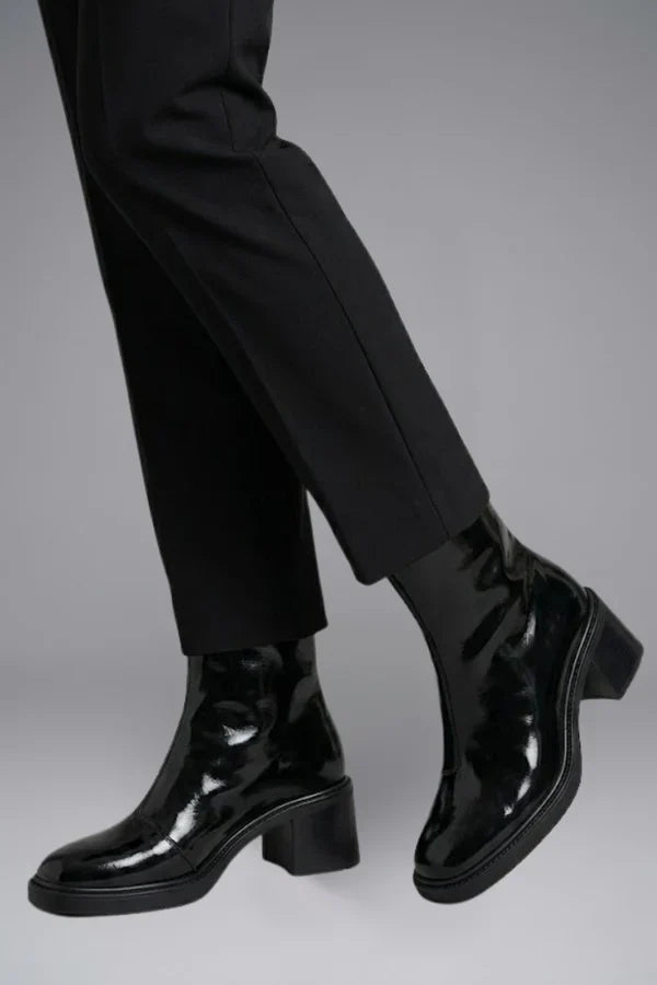 Women's Ankle Boots with Side Zipper Closure for Fall
