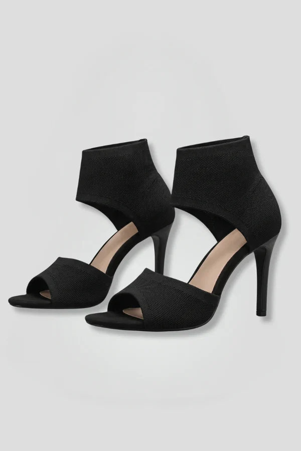 Women's Ankle Boots with Zip Closure and Block Heel